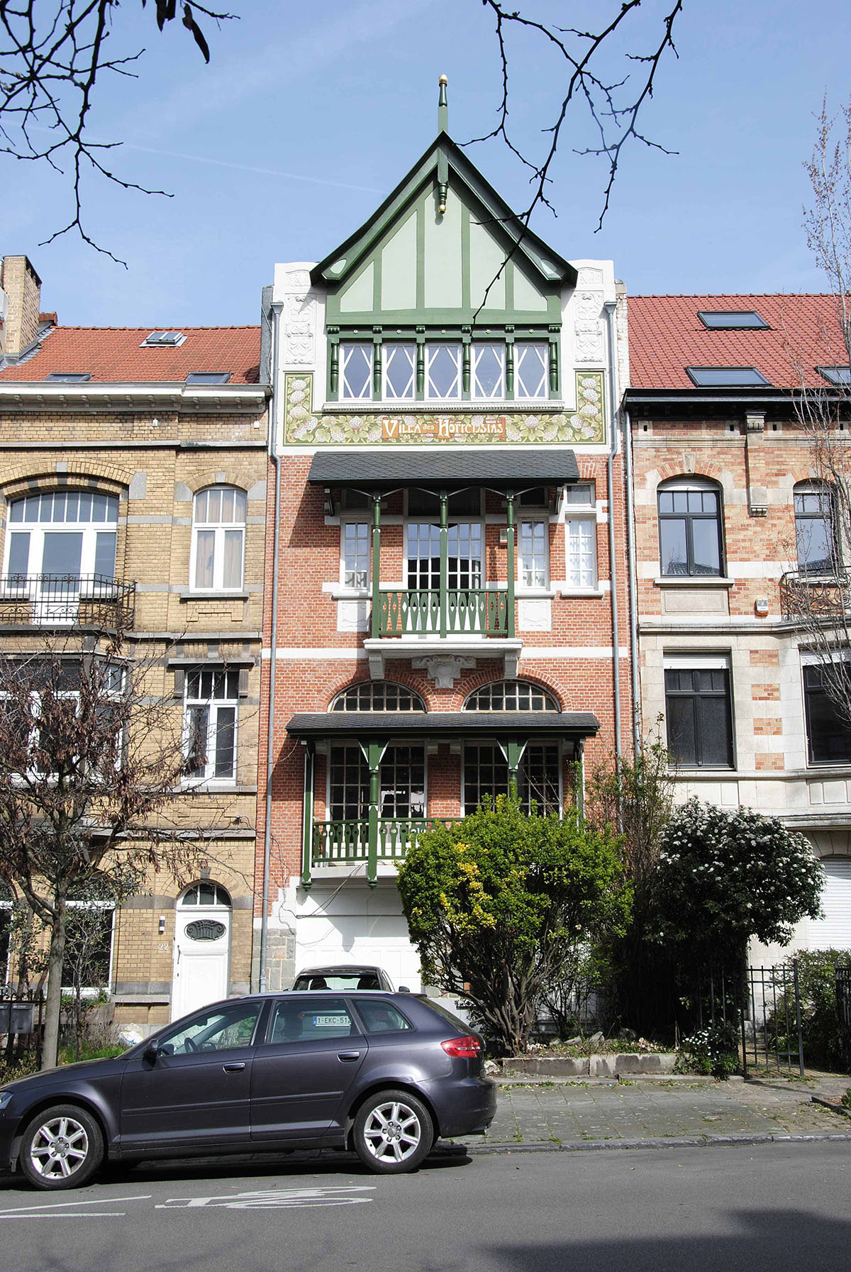 photo chantier fini : façade vue depuis la rue