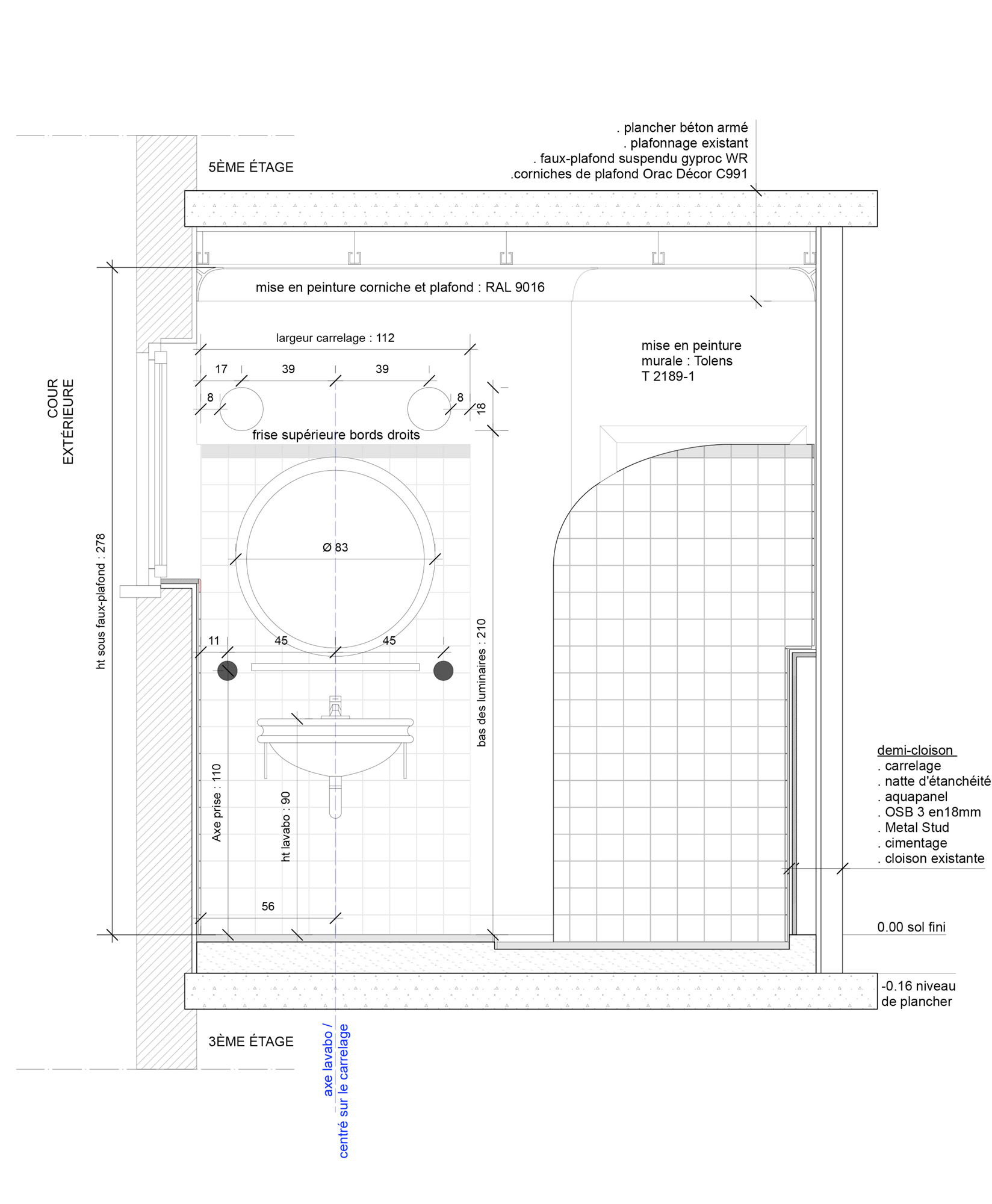 coupe du projet