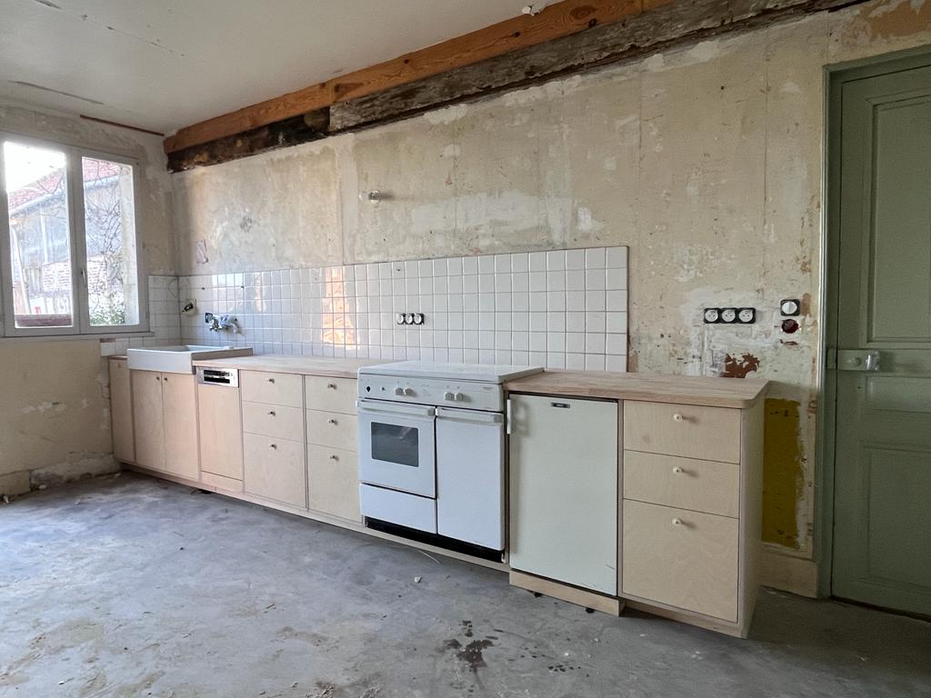 photo du nouveau mobilier de cuisine