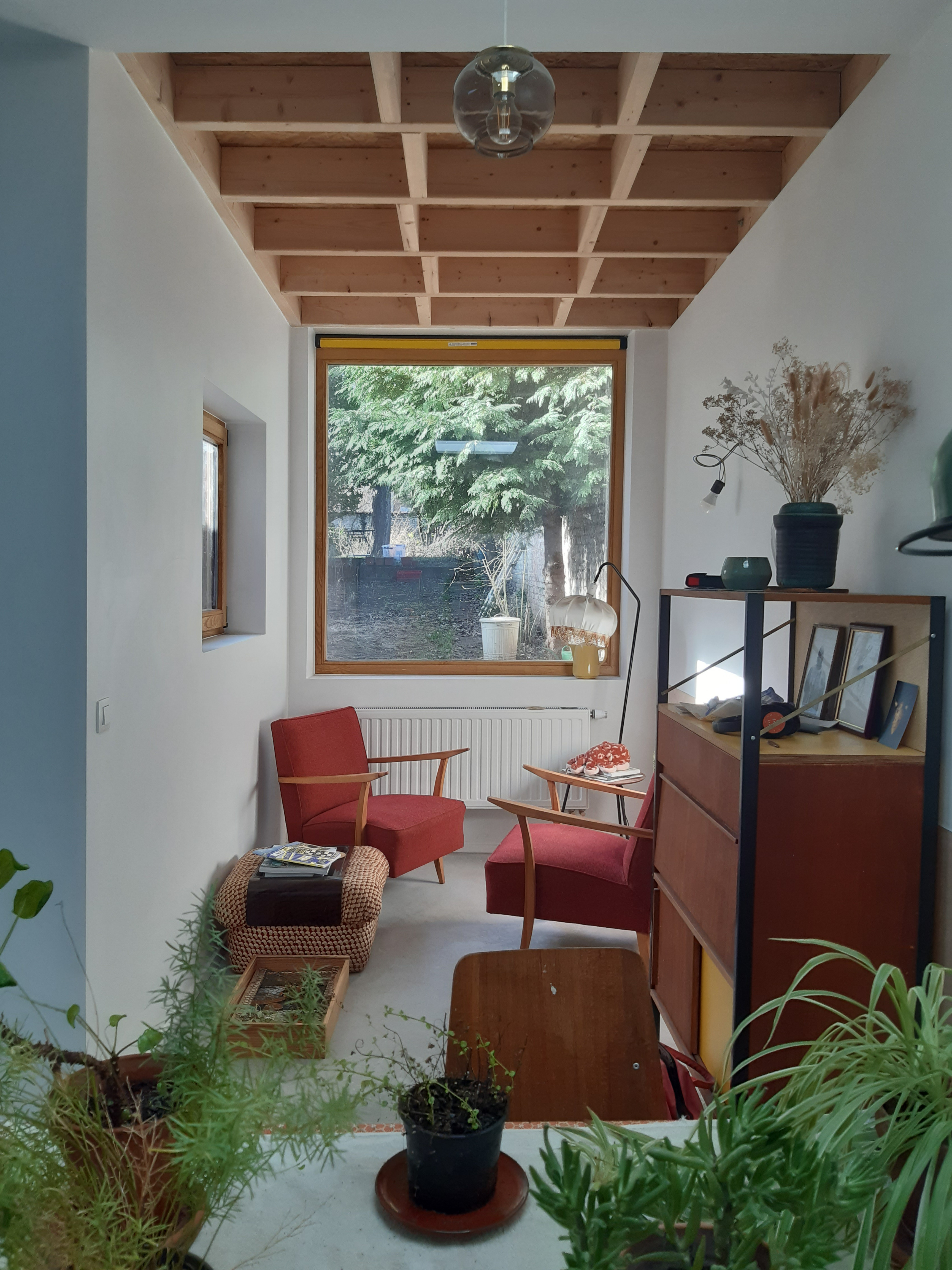 photo intérieure du jardin d'hiver