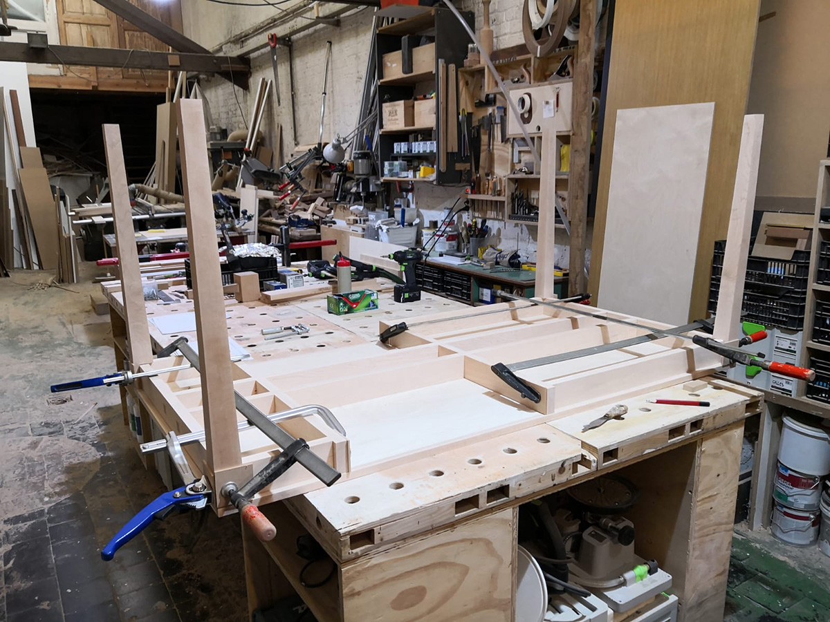 photo en cours de fabrication