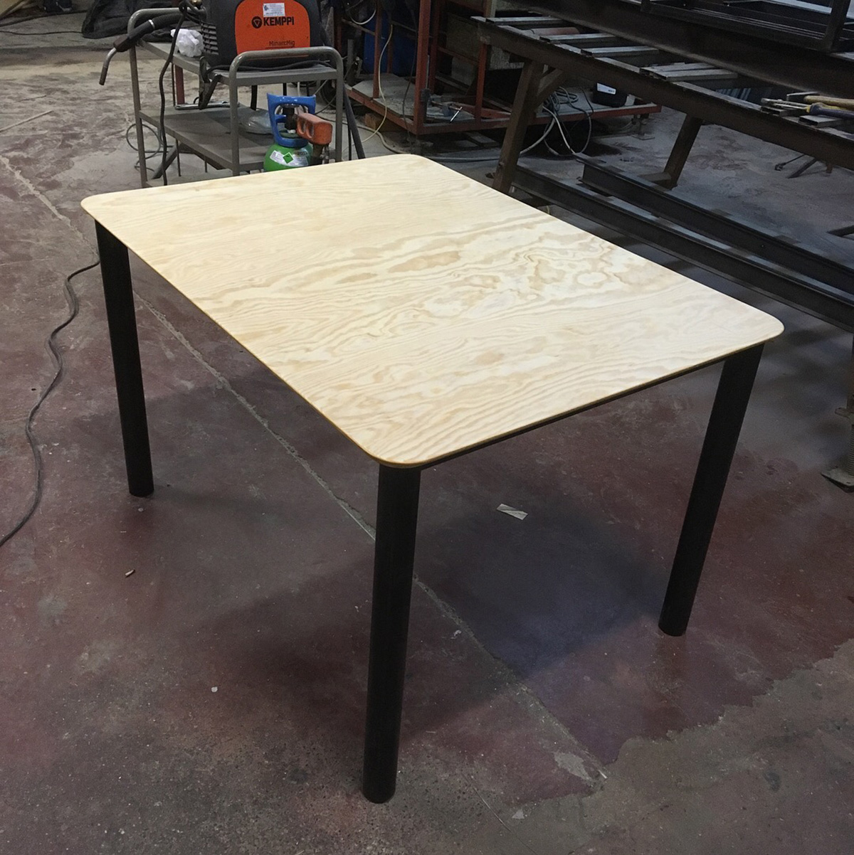 photo en cours de fabrication à l'atelier
