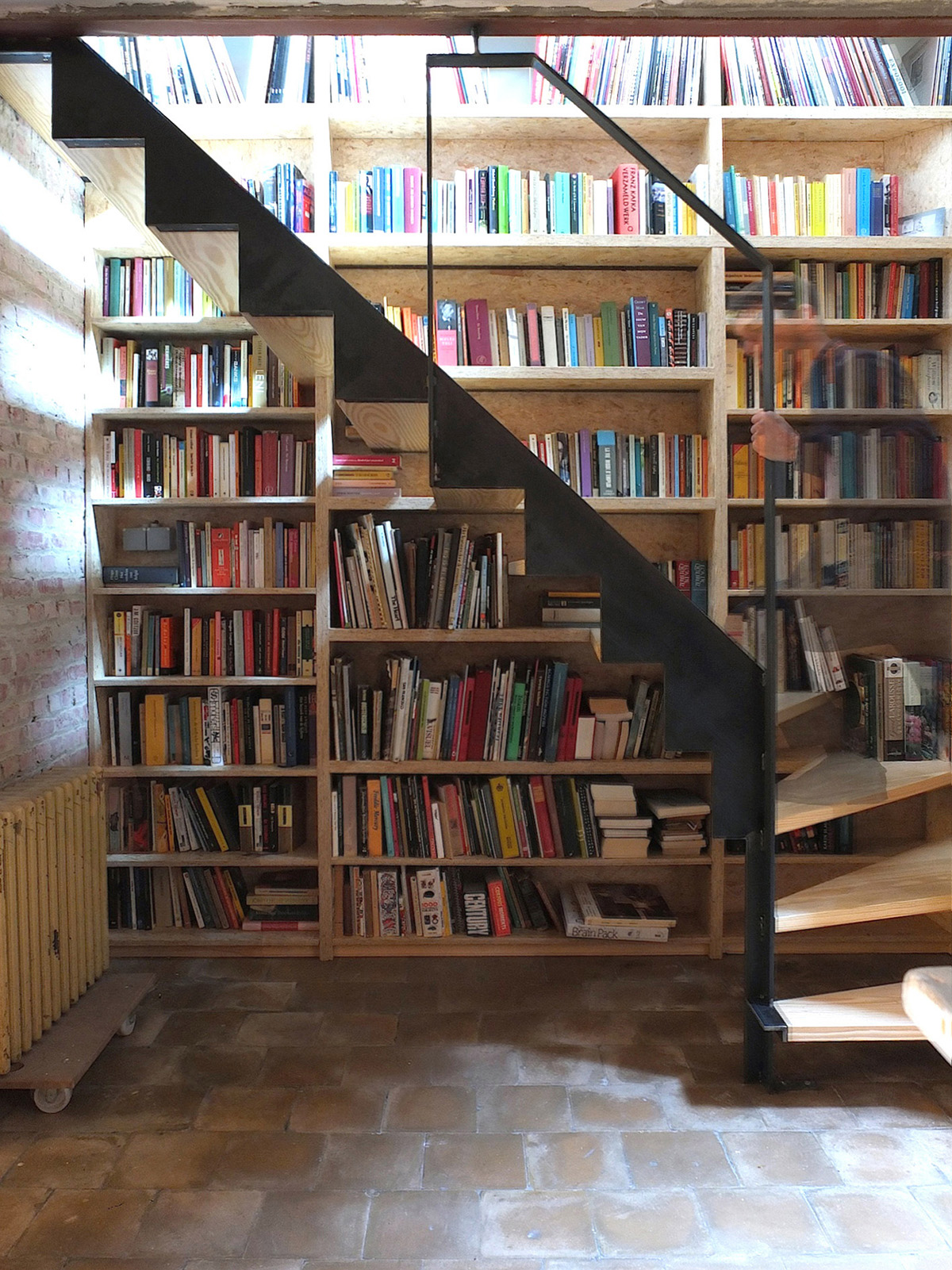 photo de l'escalier monté